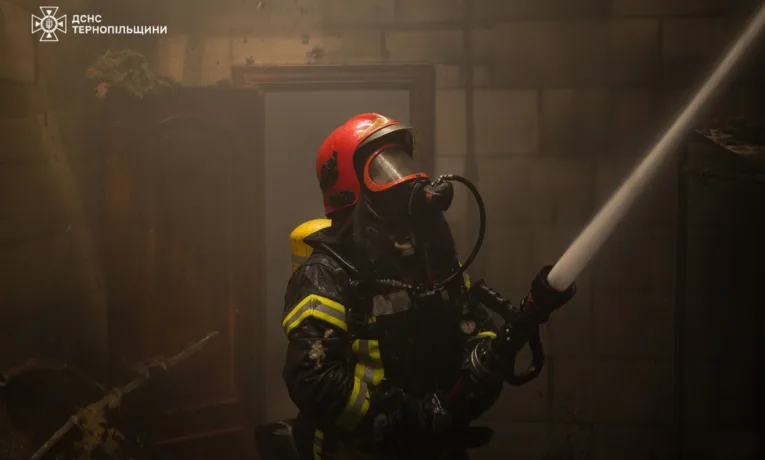 У Бережанах під час пожежі загинув чоловік
