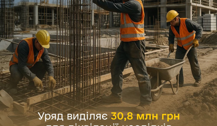 Уряд виділив 30,8 млн грн на ліквідацію наслідків ракетно-дронової атаки в Тернополі