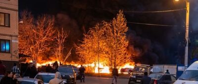 Атака дронів на Воронезьку область: пожежі на заводах