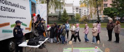 Мобільний клас безпеки завітав до школярів Тернополя