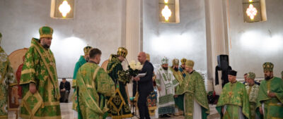 Сергій Надал привітав митрополита Нестора з іменинами