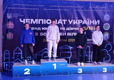 Тернополянка здобула бронзу на чемпіонаті з боротьби
