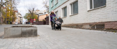 У Тернополі облаштували безбар’єрний маршрут на вулиці Гоголя