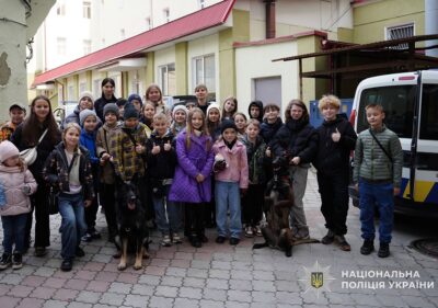 У Тернополі школярі відвідали управління поліції