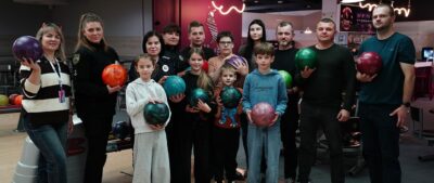 У Тернополі ветерани з дітьми провели день у боулінгу