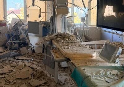 Удар по Інституту кардіології: поранено пацієнта